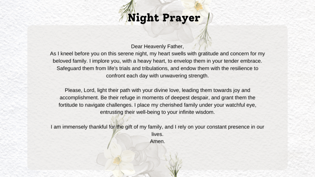 A Prayer for Family Strength and Divine Guidance