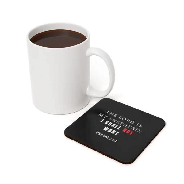 The Lord is my shepherd; I shall not want- Coaster - Image 3