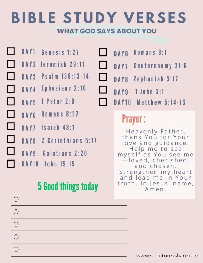 15 What God Says About you #9