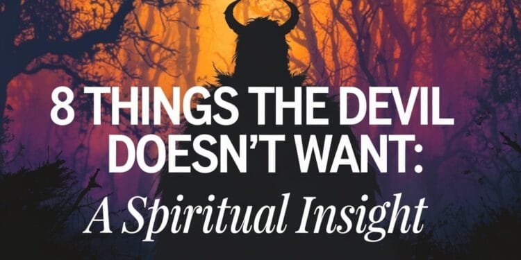 8 Things The Devil Doesn’t Want: A Spiritual Insight