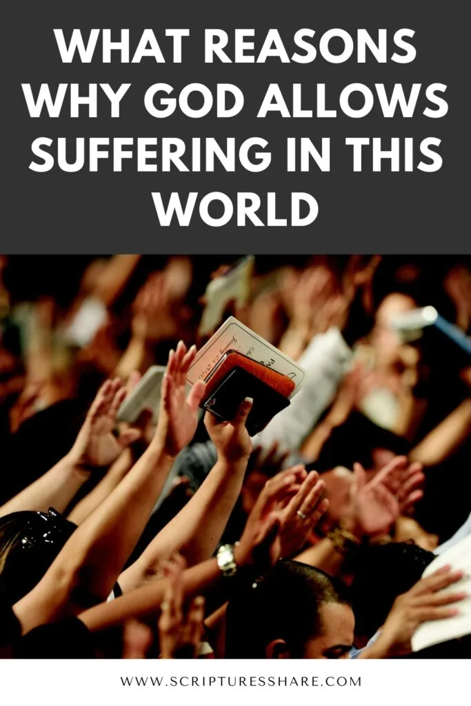 What Reasons Why God Allows Suffering In This World