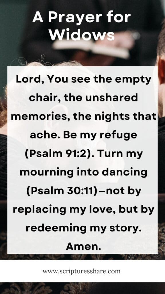 A Prayer for Widows