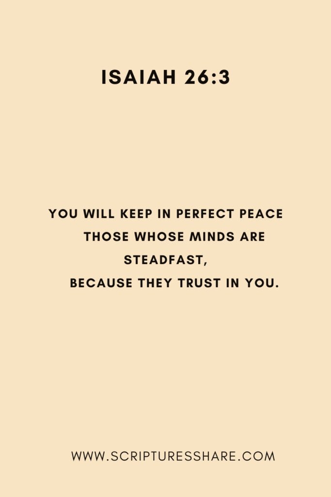 Isaiah 26:3