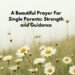 Prayer For Single Parents Strength and Guidance
