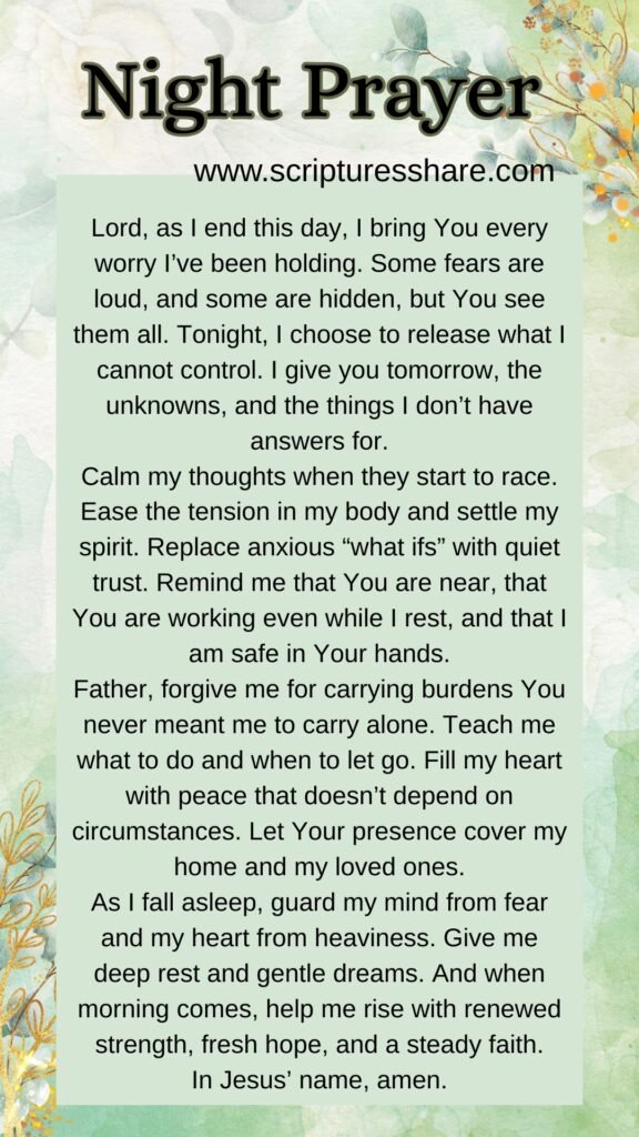 Release Worry